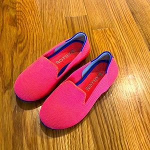 Rothy’s The Kids Loafer in Flamingo